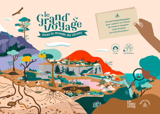 Kit ludo-pédagogique ” Le Grand Voyage dans le monde du Vivant”